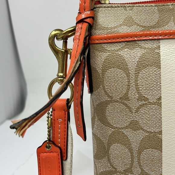 Coach Crossgrain Crossbody Swing Pack Zip Top Bag - Picture 3 of 16